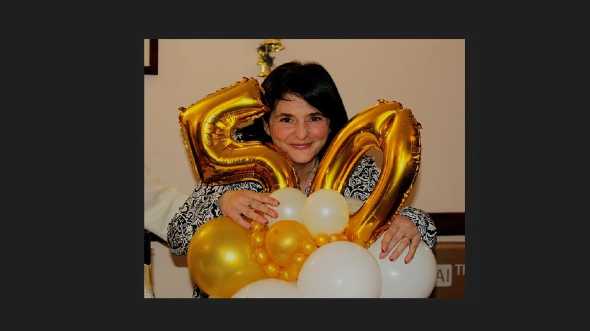 L’Angolo degli AUGURI: festeggiamo quest’oggi i 50 anni della signora Maria Grazia Buzzelli di Castel Di Sangro.